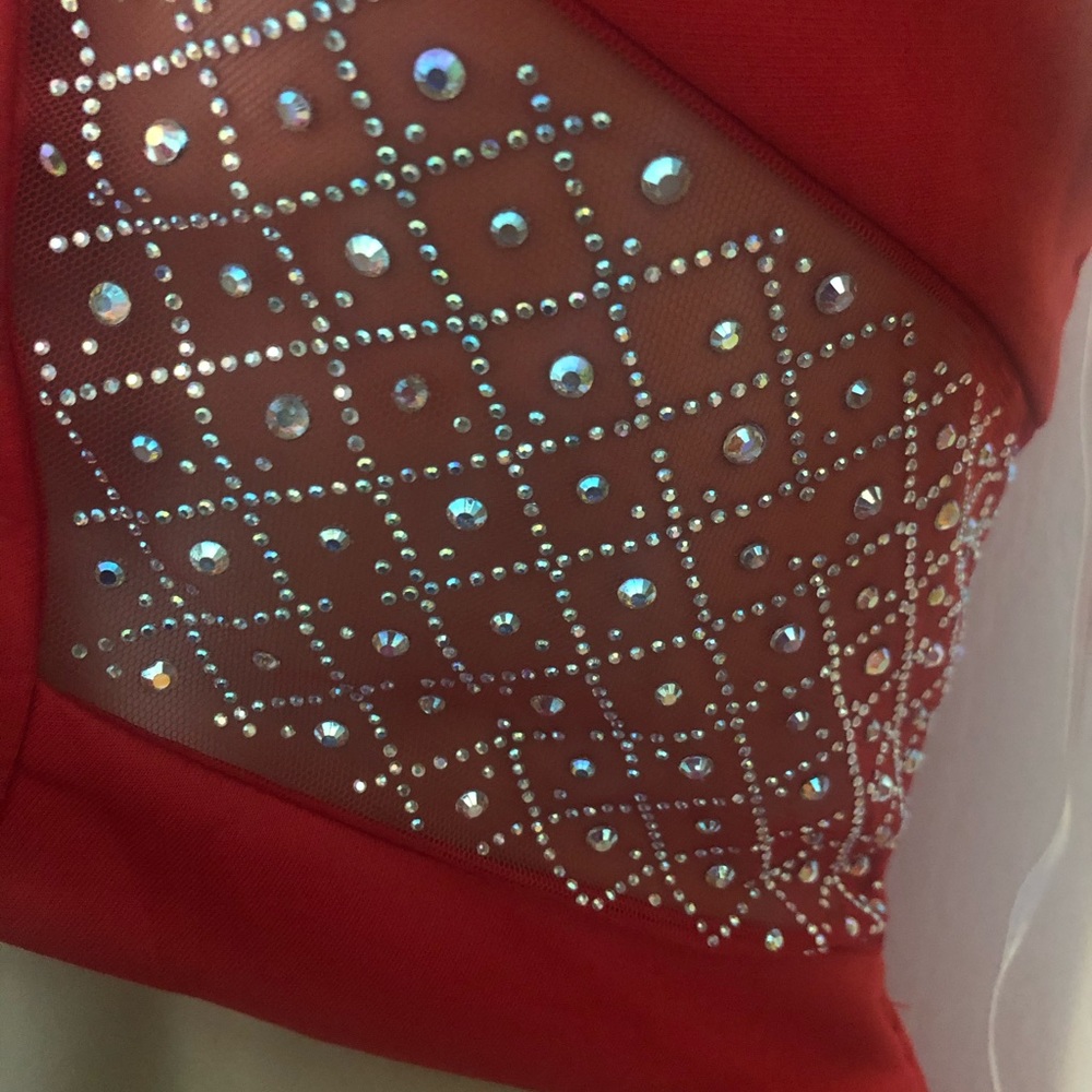 Red Racerback Dress - Picture 6 of 7